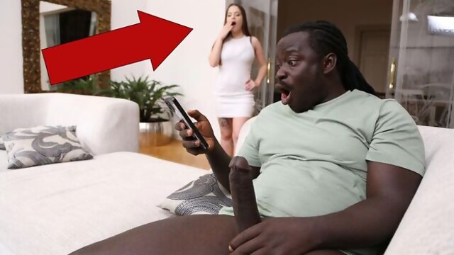 Hard interracial fuck in the cowgirl pose with a slutty Ramona Lapiedra