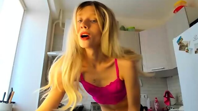 Gode, Masturbation, Webcam, Amatrice