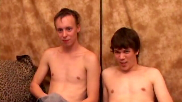 Young Roar and Matthew Play