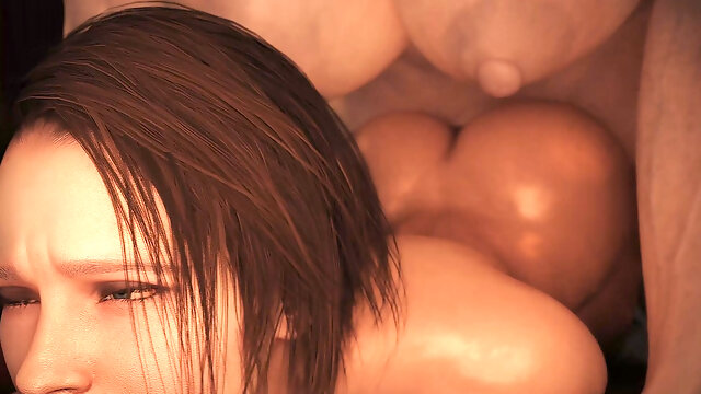 Hard Cock Pound, Beauty, 3D