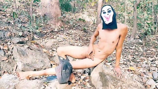 Amateur yankee teen takes it from his straight friends