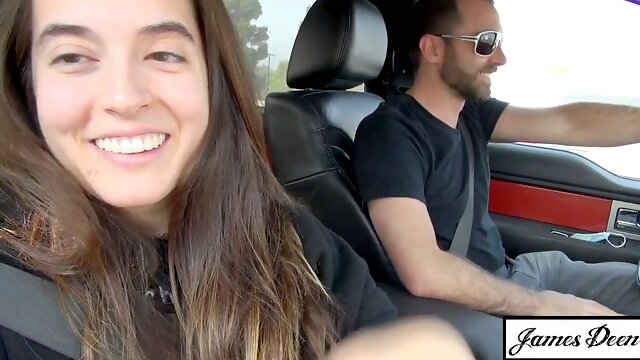 Abbie Maley is the ultimate tiny cumslut, her little crevices are made for James Deen