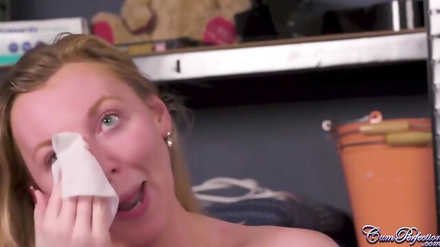 Natalie Kensington - Janitor Films Her