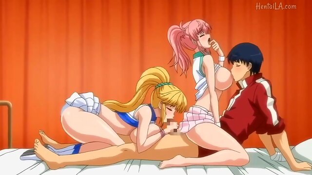 Gorgeous anime girls mind-boggling xxx scene