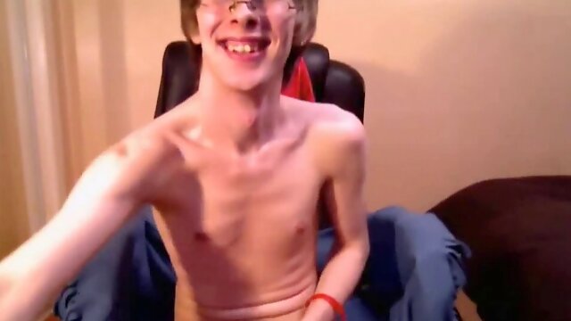 Nasty red undies Cum