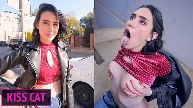 Cum on Me Like a Pornstar - Public Agent Pickup Student on the Street and Fucked