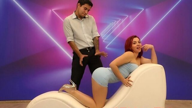 Hard fuck in the cowgirl pose with a redhead angel Nicole Zurich