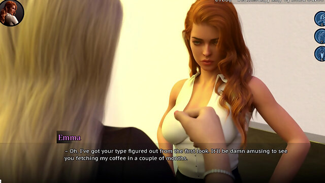 Boundaries of Morality - V0.500 - Victor Helped Emma to Adjust Her Stockings