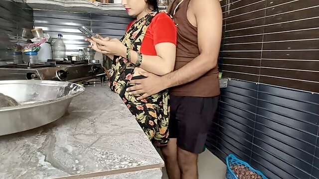 Hündchenstellung, Indisch, Erwischt, Küche