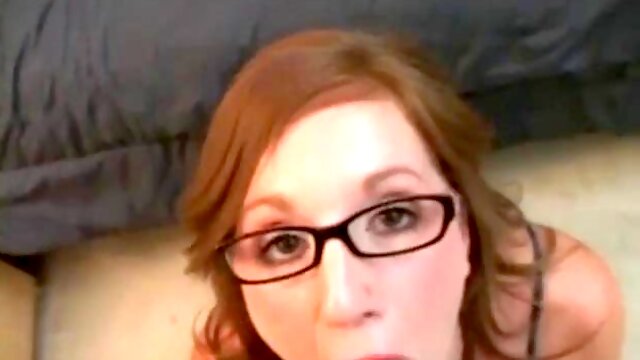 AMWF Farrah Rae USA Woman Cute Glasses Colleger For Grades Interracial Blowjob Sex Chinese Old Man