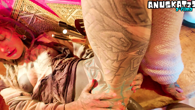 Maid Gets Anal Fucked in Kitchen