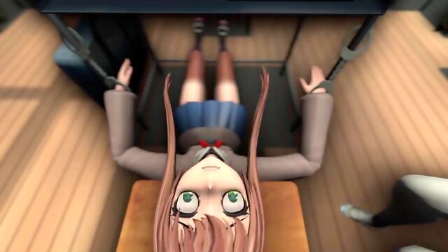 DDLC girls farting animation