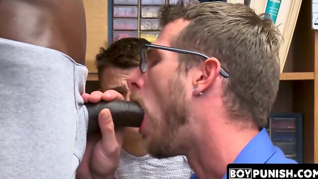 BoyPunish.com - Security cubs humid, deep fucking of a cock-squeezing white youngsters ass slot