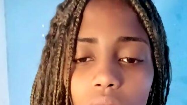 Shameless ebony teen solo mind-boggling adult scene