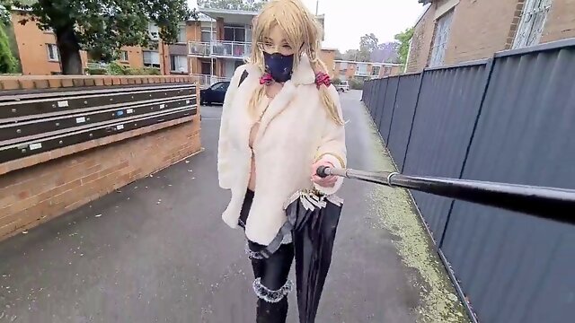 Exhibitionist Public, Flashing, Shemale