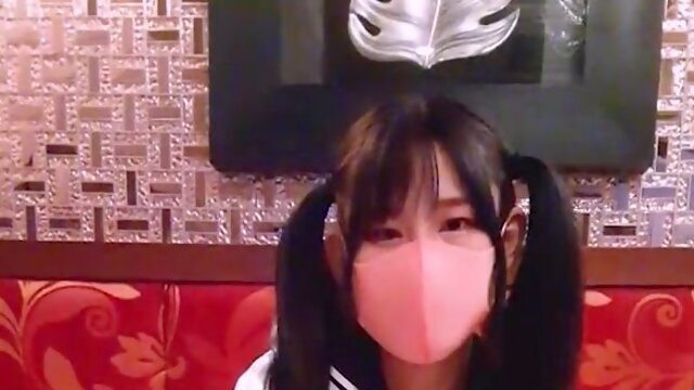 Asian college female Spoken indignity, Edging lotion palm job Part1