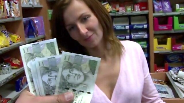 Irresistible mature Czech MILF fucked for money at work