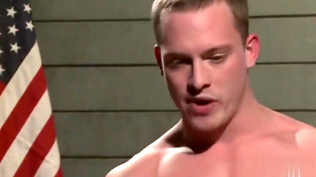 Ripped Army Stud Edged And Restrained