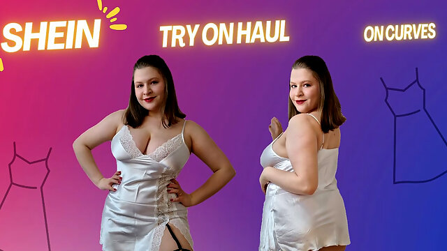 Your Girlfriend’s Satin Nightdress Try-on - Soft & Smooth Asmr