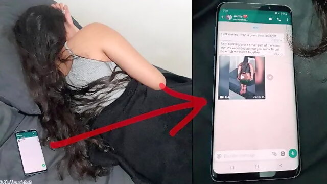 Omg! What Did You Do! I Discovered This Video on My Girlfriends Cell Phone.....