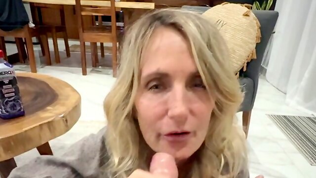 Prepped for couch No Makeup giving Head