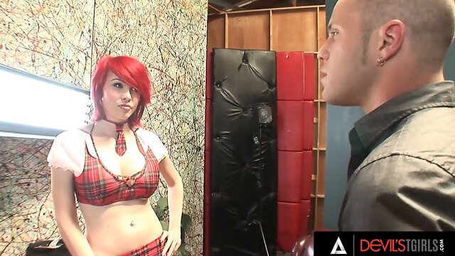 Shemale Anal Pantyhose, Sarina Valentina, Jaw Dropping, Blowjob