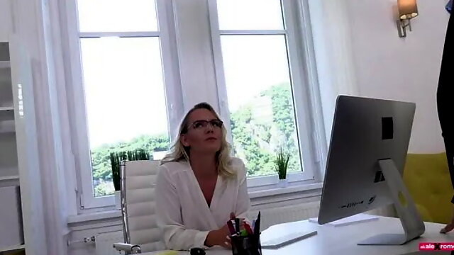 Secretaries in High Heels and Glasses 2 (short)