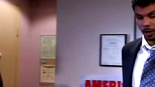 Lascivious Julias office porn