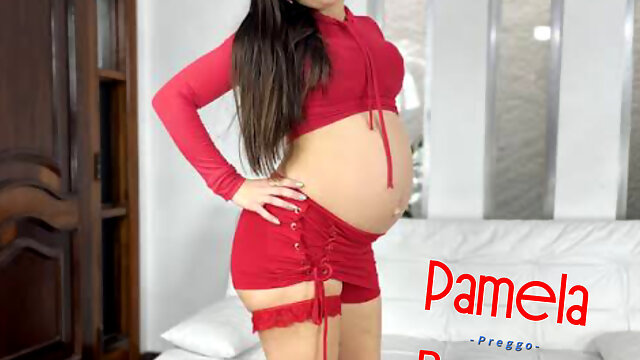 Wonderful Surprise with Preggo Pamela Pantera