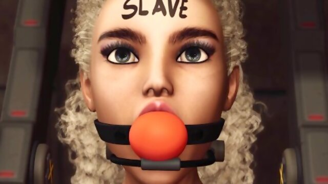 Salacious floozy at body writing movie