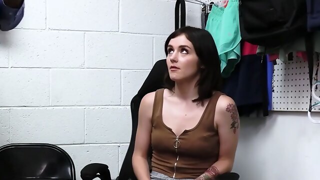 Shoplyfter mylf - shoplifter teen and her huge boobed step-mother get stuffed by security guard