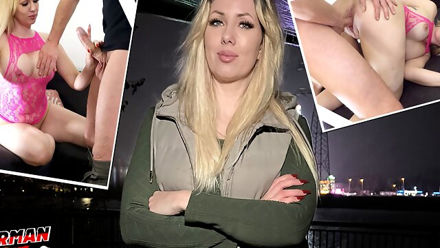 Casting German, Pick Up, Blowjob, Chubby