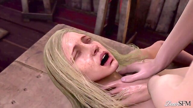 Brutal Fuck, Futanari, Triss