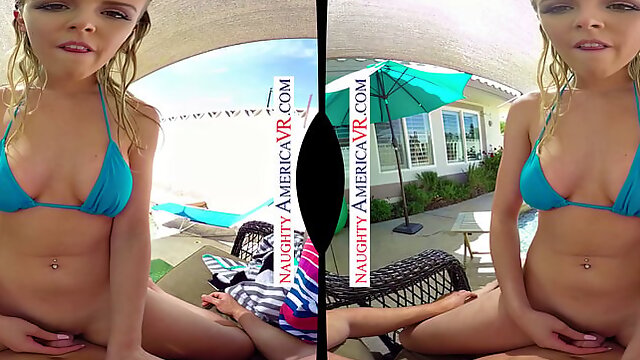 Your womans friend Aubrey Sinclair shows you how fantastic her juicy bubble