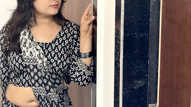 The Stepnephew Saw the Stepaunt Alone in the Room and Her.