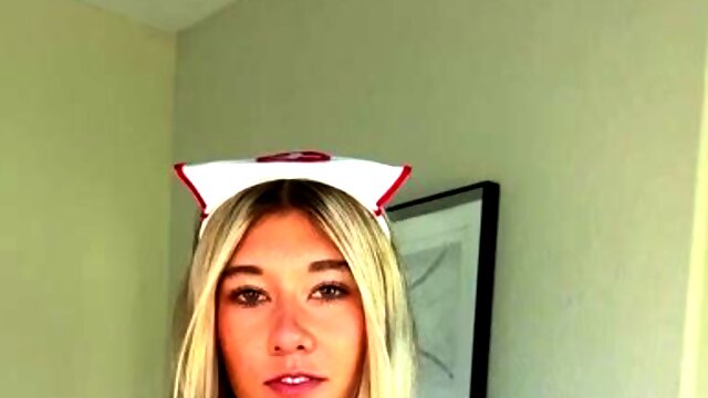 Blondie Nurse Lexi POV sex