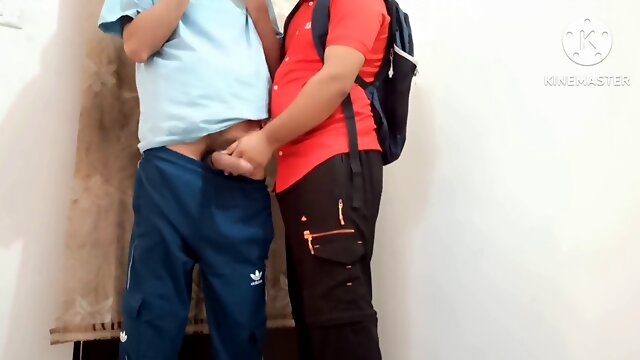 Tution tutor and schoolgirl love bang-out Bareback