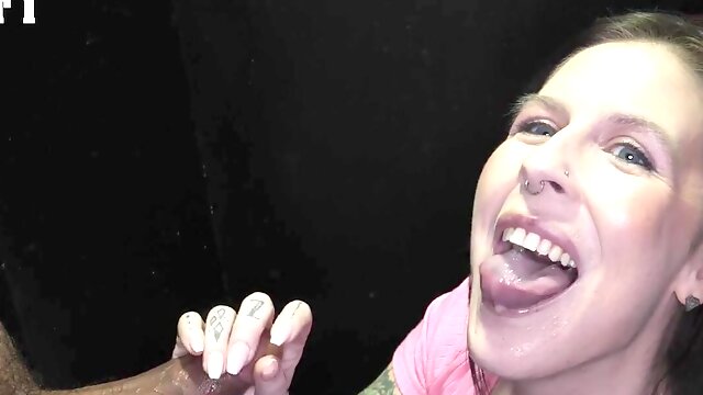 Nikki Zee gets her mouth filled with sticky sperm in this hot scene.