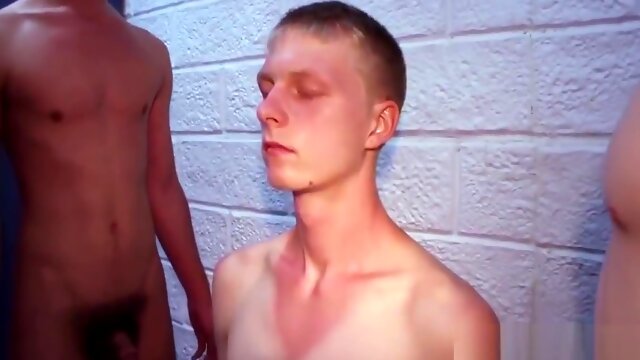 Hazed Military Bloke Sucking Cock