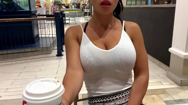 He Controls My Orgasms in Public - Shopping Mall (lush)