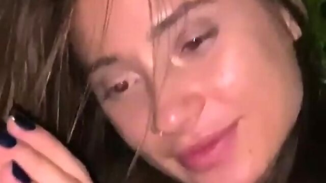 Jia Lissa spends a passionate evening with her lover