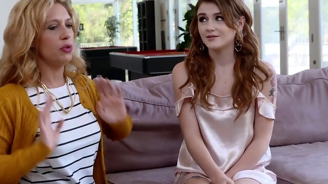 18yo stepsis lets step-brother pound her pussy