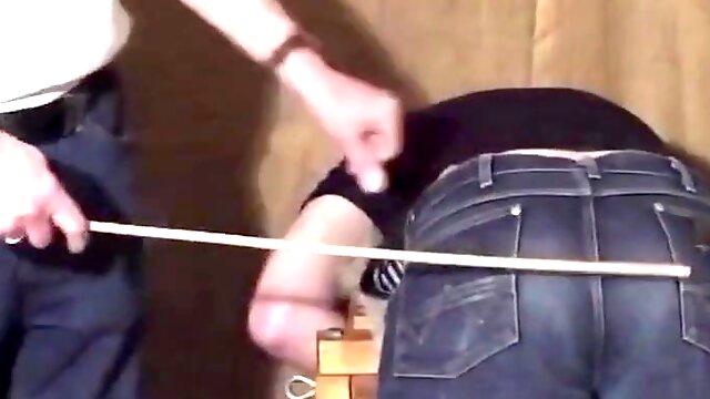 Dad Smacks His Fellow in Cock-squeezing Denim