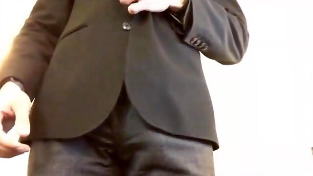 XXL-Beefstick Parent Tugging at Work