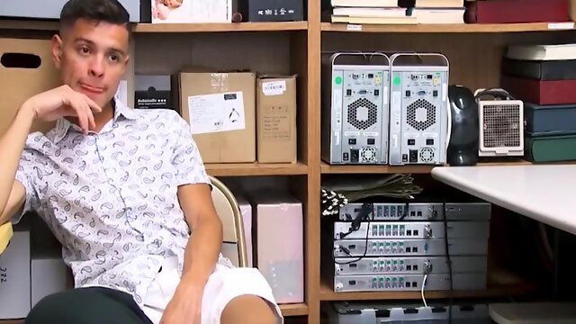 Straight Latino Boy With A Huge Cock Caught Shoplifting Fucked By Black Gay Security Officer