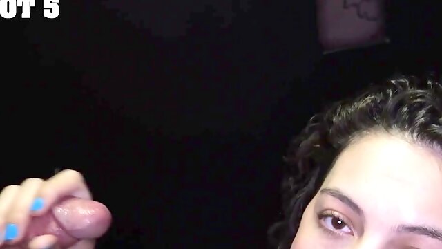 Two stunning european girls, satine and ava, get wild in a steamy gloryhole session.