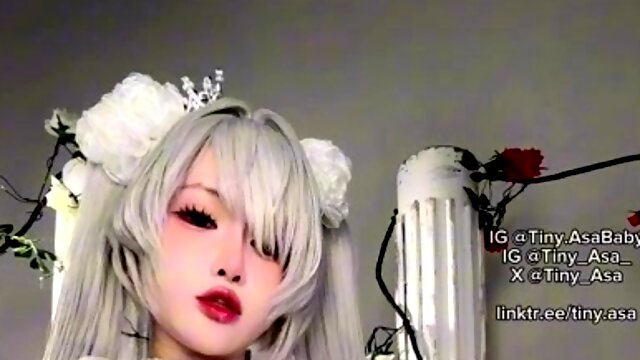 Curly Blonde Teen Records Solo Dildo Masturbation More at