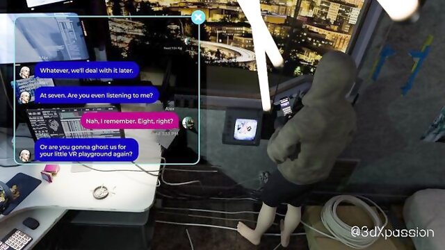 Brunette porn with graceful lady-love from 3DXPassion