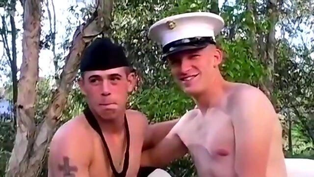 Army Blond Josh Williams Strokes And Swallows Jock Cock