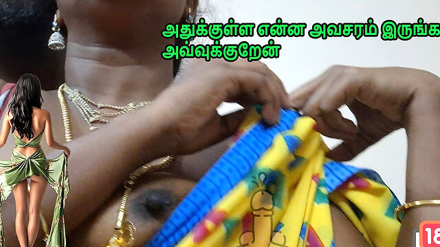 Indian Wife Fucks Her Husbands Brother, Very Sexy Tamil Audio
